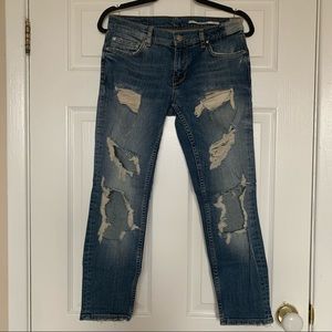 Zara Woman Medium Rise Relaxed Fit size US2